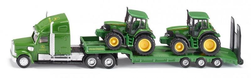 Tréler+traktor Deere 1:87 (1837)