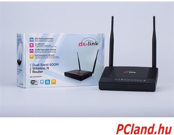 DS-LINK DS-WR300N router vásárlás, olcsó DS-LINK DS-WR300N árak, Router  akciók
