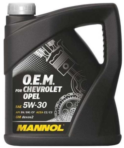 Vásárlás MANNOL 7701 OEM Chevrolet Opel 5W30 4L