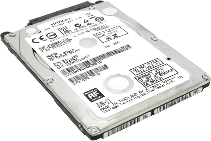 Hitachi Travelstar Z5K500 320GB HTS545032A7E380 (Hard Disk) - Preturi