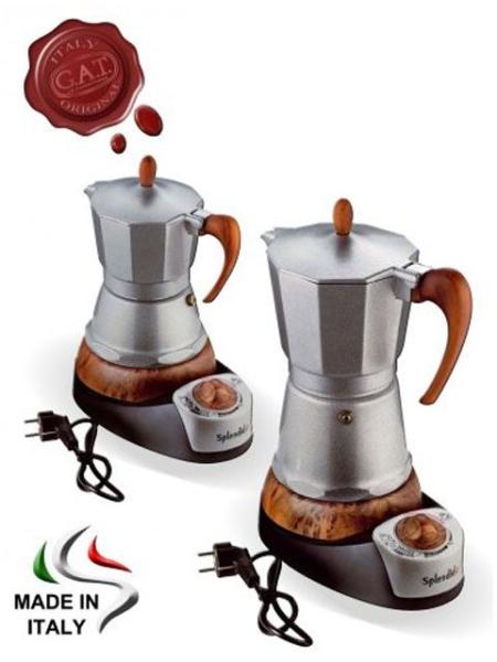 G.A.T. Splendida Elettrica (4) (601004) kávéfőző vásárlás, olcsó G.A.T.  Splendida Elettrica (4) (601004) kávéfőzőgép árak, akciók
