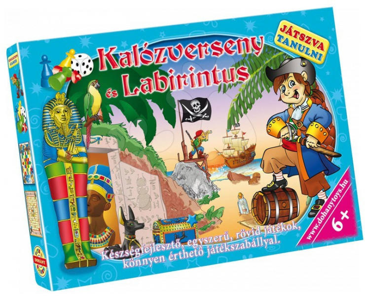 Játszva tanulni: Kalózverseny és Labirintus (619-1)