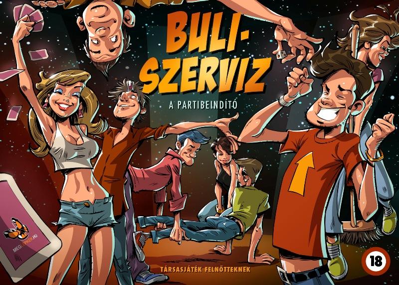 Buliszervíz a partibeindító társasjáték