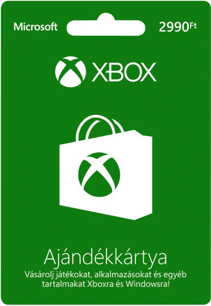 Vásárlás: Microsoft Xbox Live Card 2990 HUF Játék előfizetés,  feltöltőkártya árak összehasonlítása, XboxLiveCard2990HUF boltok