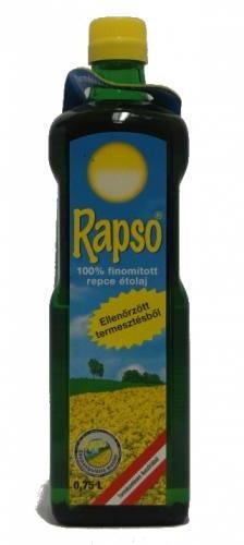 Vásárlás: Rapso Repceolaj 750ml Étolaj árak összehasonlítása, Repceolaj 750  ml boltok
