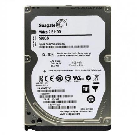 Seagate Video 500GB 16MB 5400rpm SATA3 (ST500VT000) vásárlás, olcsó Belső merevlemez  árak, Seagate Video 500GB 16MB 5400rpm SATA3 (ST500VT000) boltok