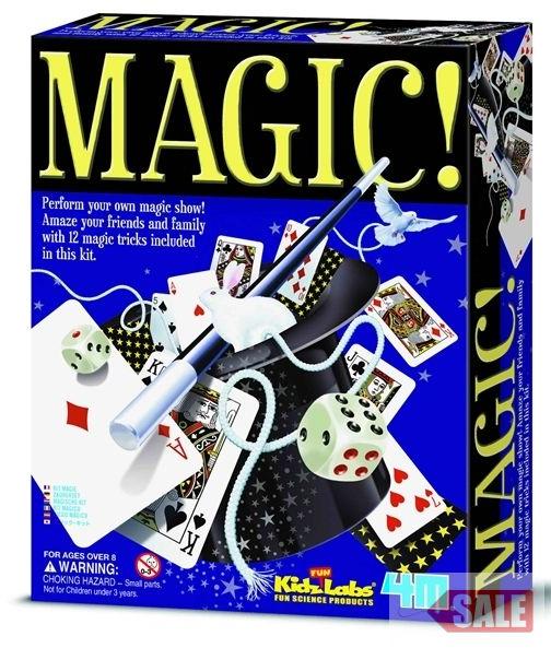 Vásárlás: 4M Kidz Labs - Magic! Bűvészdoboz 12 fantasztikus trükk (03215)  (50735) Kreatív játék árak összehasonlítása, Kidz Labs Magic Bűvészdoboz 12  fantasztikus trükk 03215 50735 boltok