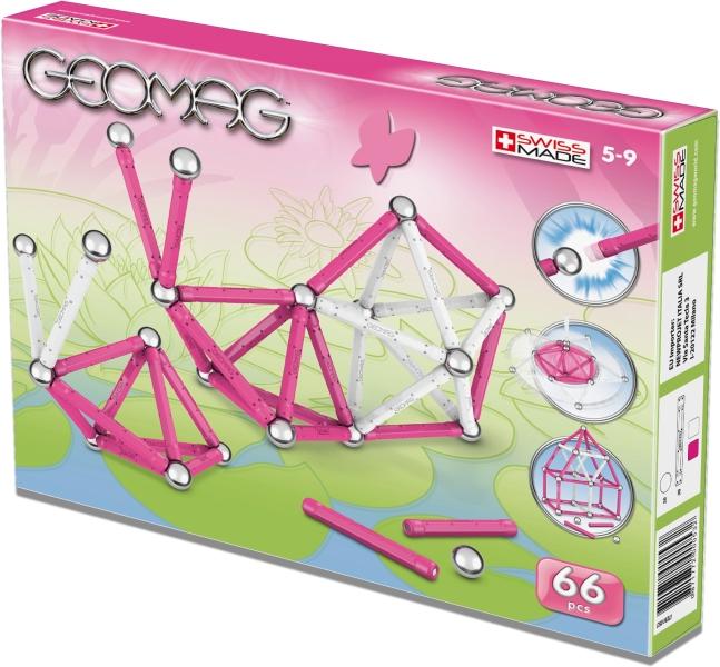 Vásárlás: Geomag Pink rózsaszín készlet lányoknak - 66db (20GMG00053)  Mágneses építőjáték árak összehasonlítása, Pink rózsaszín készlet lányoknak 66  db 20 GMG 00053 boltok