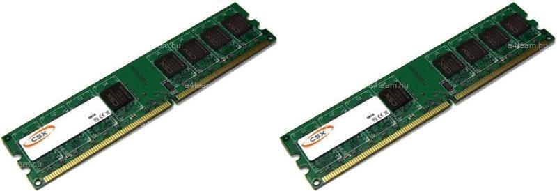 CSX 4GB (2x2GB) DDR2 800MHz CSXO-D2-LO-800-4GB-2KIT memória modul vásárlás,  olcsó Memória modul árak, memoria modul boltok