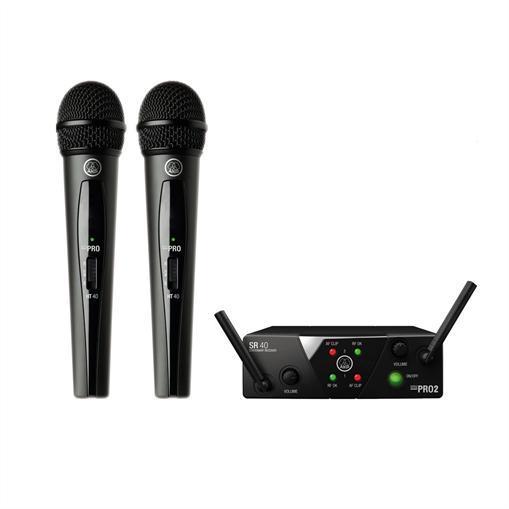 Vásárlás: AKG WMS40 Mini Dual Vocal Set Mikrofon árak összehasonlítása, WMS  40 Mini Dual Vocal Set boltok