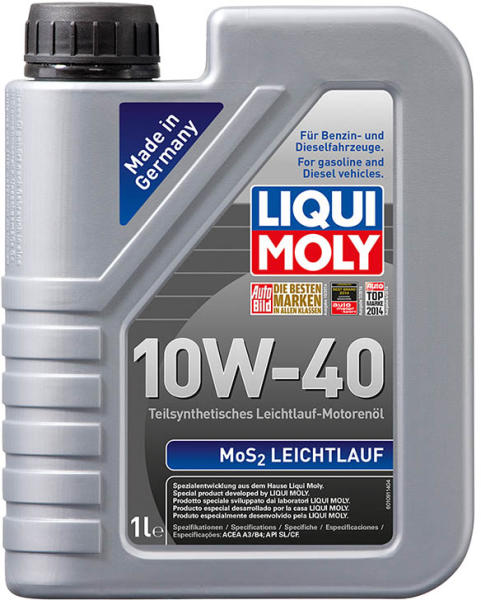 LIQUI MOLY MOS2 Leichtlauf 10W-40 1 l (Ulei motor) - Preturi