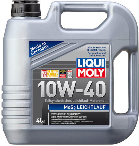 LIQUI MOLY MoS2 Leichtlauf 10W-40 4 l (Ulei motor) - Preturi