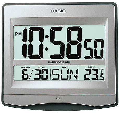 Casio ID-14S Стенни часовници Цени, оферти и мнения, списък с магазини,  евтино Casio ID-14S