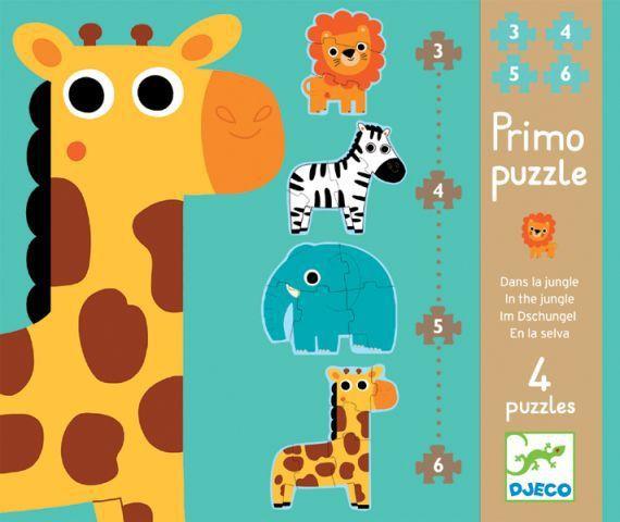 A dzsungelben 3 az 1-ben puzzle (DJ07135)