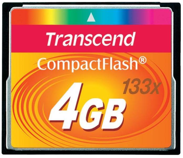 Vásárlás: Transcend CompactFlash 4GB 133x TS4GCF133, eladó Memóriakártya,  olcsó memory card árak