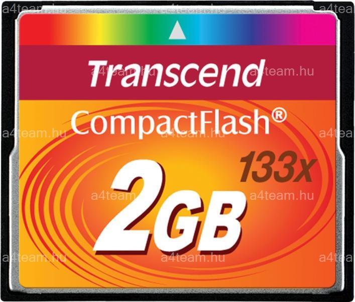Vásárlás: Transcend CompactFlash 2GB 133x TS2GCF133, eladó Memóriakártya,  olcsó memory card árak