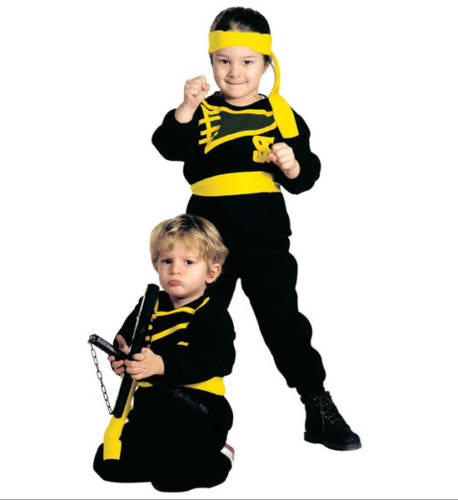 Kis sárga ninja - 110 cm-es méret (3613N110)