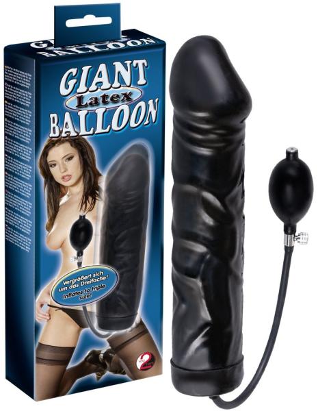 Giant Latex Balloon - Gigantikus latexballon - felpumpálható dildó