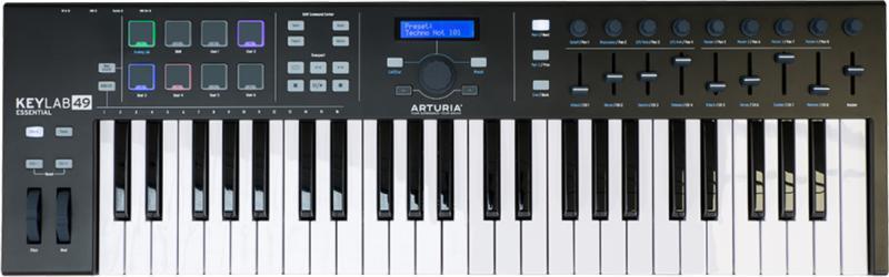 Vásárlás: Arturia KeyLab Essential 49 MIDI Controller árak  összehasonlítása, KeyLabEssential49 boltok