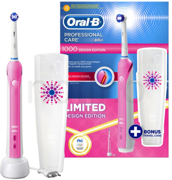 Oral-B Professional Care 1000 Design Edition elektromos fogkefe vásárlás,  olcsó Oral-B Professional Care 1000 Design Edition elektromos fogkefe árak,  akciók