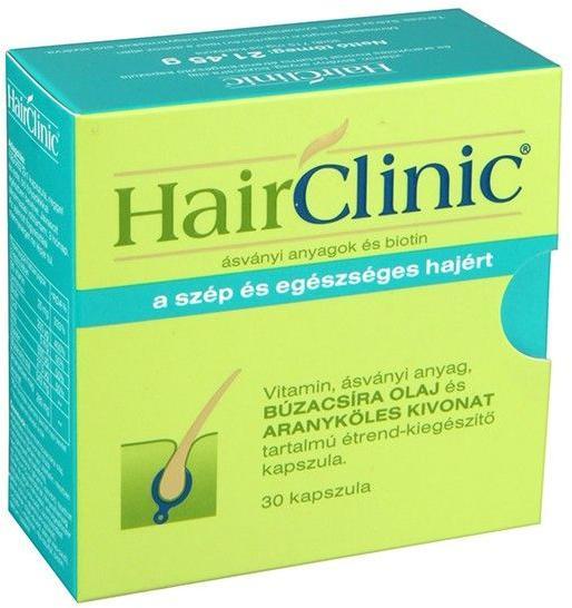 Vásárlás: HairClinic Hajerősítő kapszula 30 db Táplálékkiegészítő árak  összehasonlítása, Hajerősítőkapszula30db boltok