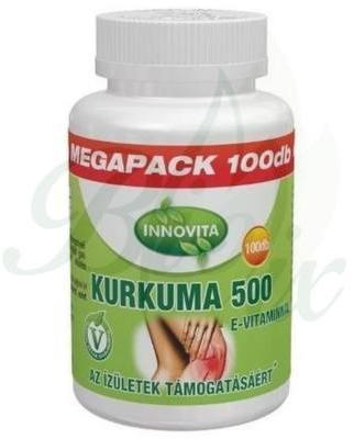 Kurkuma 500 E-vitaminnal - 100 db