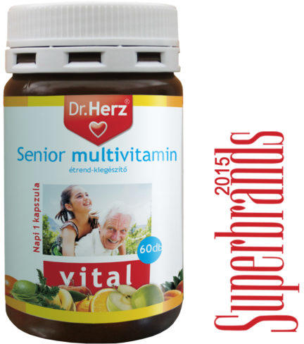 Vásárlás: Dr. Herz Senior Multivitamin 60 db Táplálékkiegészítő árak  összehasonlítása, SeniorMultivitamin60db boltok