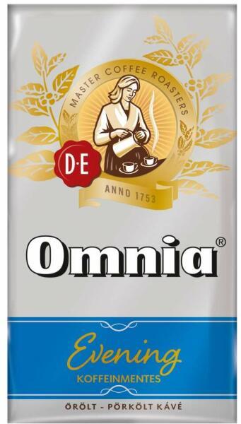 Vásárlás: Douwe Egberts Omnia Evening koffeinmentes őrölt 250 g Kávé,  kávépor árak összehasonlítása, OmniaEveningkoffeinmentesőrölt250g boltok
