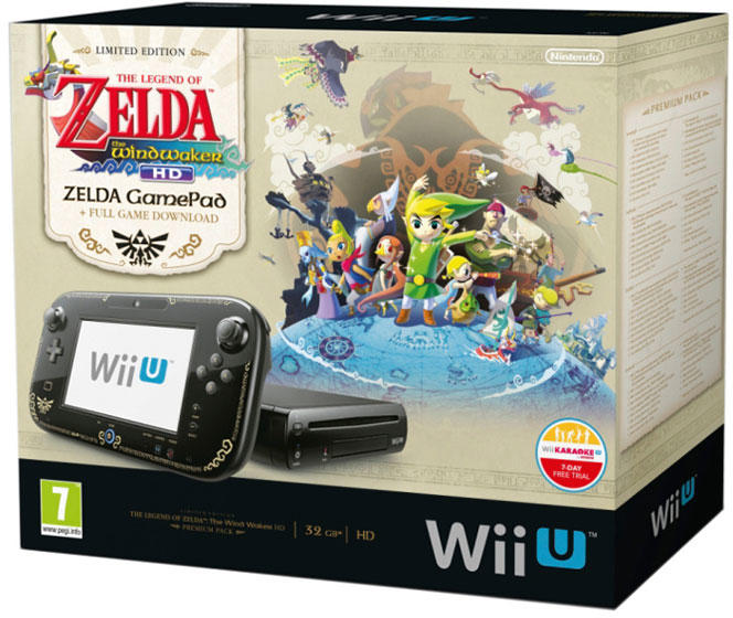 Nintendo Wii U Zelda Wind Waker HD Bundle vásárolj már 0 Ft-tól