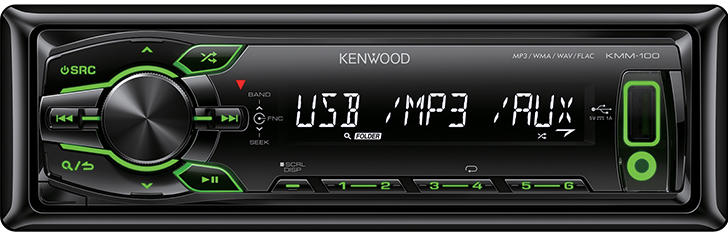 Kenwood KMM-100G autórádió vásárlás, olcsó Kenwood KMM-100G autórádió árak,  akciók