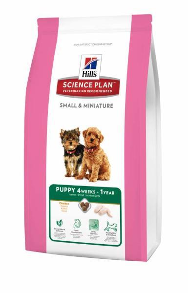 Science Plan Puppy Small & Miniature Chicken 1,5 kg
