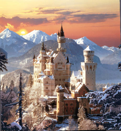 Neuschwanstein kastély 1500 db-os (31925)
