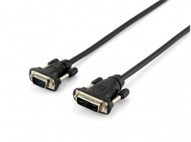 Vásárlás: Equip DVI-VGA Cable 1.8m M/M 118943 Video kábel árak  összehasonlítása, DVI VGA Cable 1 8 m M M 118943 boltok