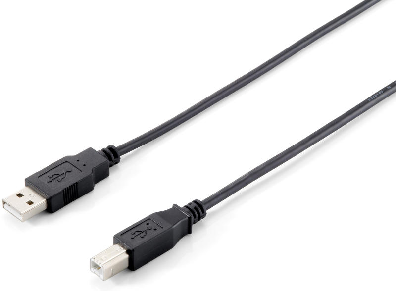 Equip USB 2.0 A-B Printer Cable 1.8m M/M 128860 vásárlás, olcsó Equip USB  2.0 A-B Printer Cable 1.8m M/M 128860 árak, Kábel, csatlakozó akciók
