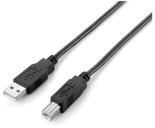Equip USB 2.0 A-B Printer Cable 3m M/M 128861 vásárlás, olcsó Equip USB 2.0  A-B Printer Cable 3m M/M 128861 árak, Kábel, csatlakozó akciók