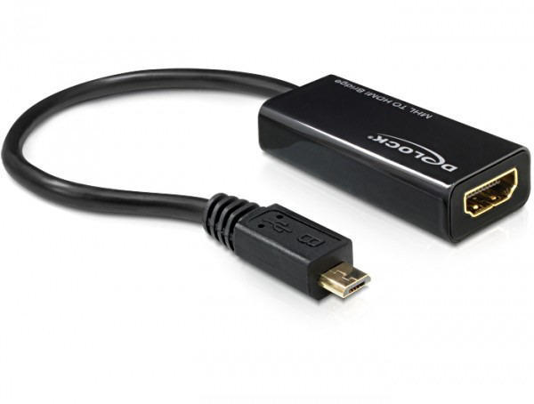 Vásárlás: Delock MHL-HDMI USB-Micro-B Converter 65314 Video adapter árak  összehasonlítása, MHL HDMI USB Micro B Converter 65314 boltok