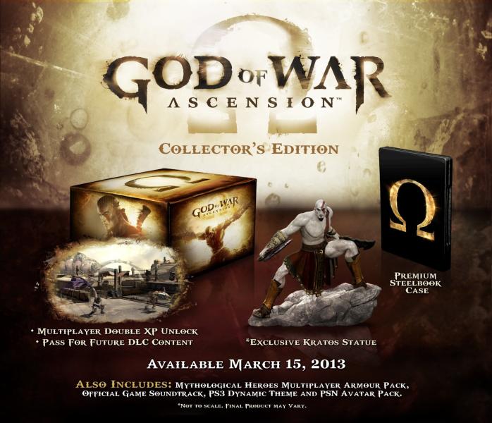 Sony God of War Ascension [Collector's Edition] (PS3) Игри за PlayStation 3  Цени, оферти и мнения, списък с магазини, евтино Sony God of War Ascension  [Collector's Edition] (PS3)