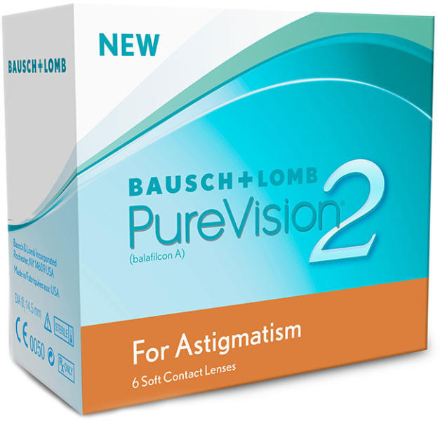 Bausch & Lomb Pure Vision 2 HD Astigmatism - 6 Buc - Lunar (Lentile de  contact) - Preturi