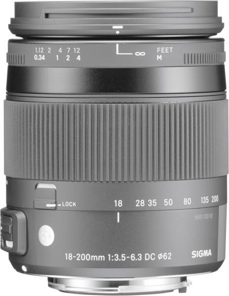 Sigma 18-200mm f/3.5-6.3 DC OS HSM (Nikon) fényképezőgép objektív vásárlás,  olcsó Sigma 18-200mm f/3.5-6.3 DC OS HSM (Nikon) fényképező objektív árak,  akciók