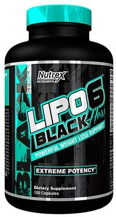 Lipo 6 Black Zsírégető 120 kapsz - Nutrex