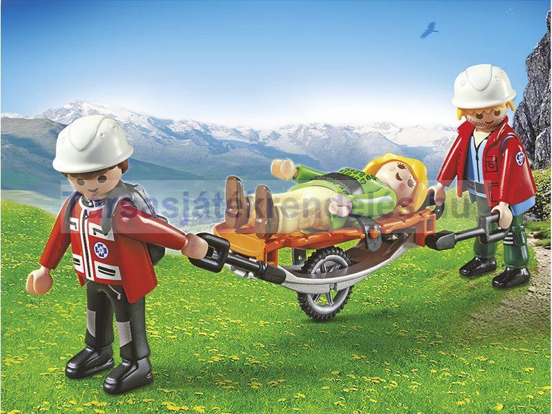 Vásárlás: Playmobil Hegyimentők kerekes hordággyal (5430) Playmobil árak  összehasonlítása, Hegyimentők kerekes hordággyal 5430 boltok