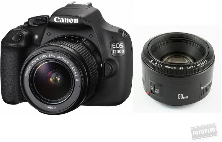 Canon EOS 1200D + 18-55mm DC III + 50mm (9127B054AA) Aparat foto Preturi,  Canon EOS 1200D + 18-55mm DC III + 50mm (9127B054AA) aparate foto digital  oferte