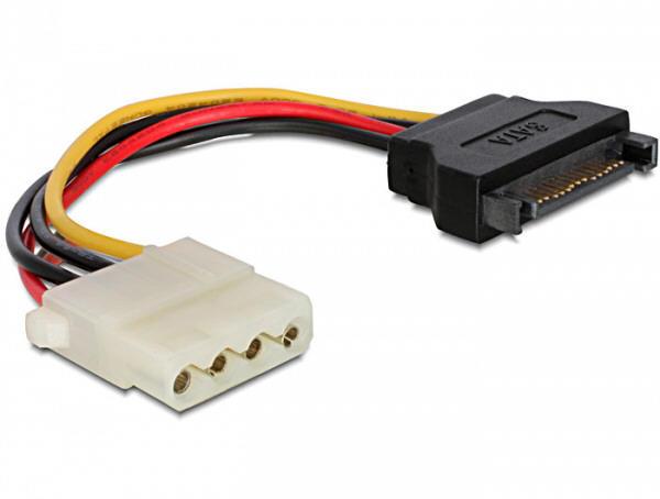 SATA 15pin-4pin Molex Converter M/F 60115