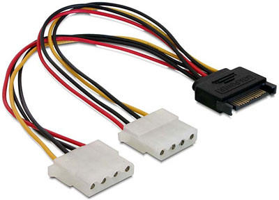 SATA 15pin-2xMolex Converter 65159