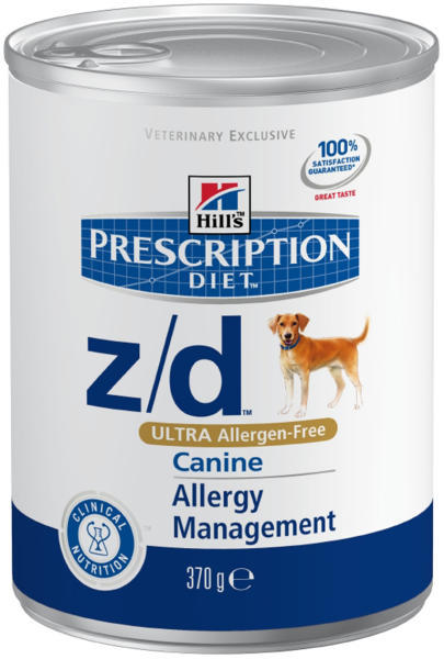 Hill's Prescription Diet z/d Ultra 370 g (Hrana pentru caini