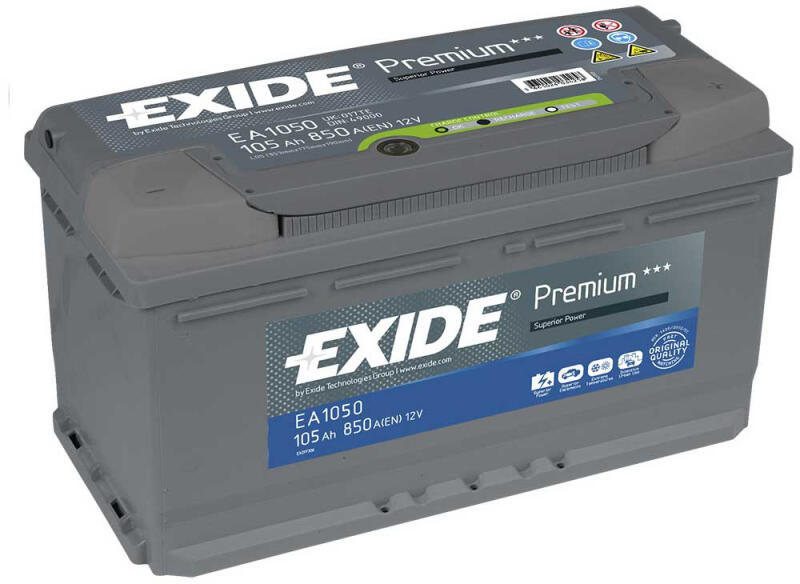 Premium EA1050 105Ah 850A right+ (EA1050)
