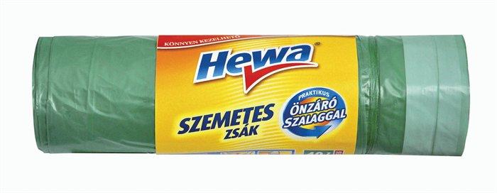 Zárószalagos szemeteszsák 40L 15db (KHT284)