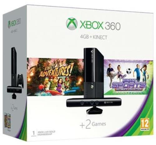 Microsoft Xbox 360 E 4GB Kinect Конзоли за игри Цени, оферти и мнения,  списък с магазини