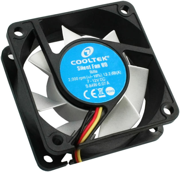 Cooltek Silent Fan 60mm PC hűtő vásárlás, olcsó Számítógép hűtő akció,  Cooltek Silent Fan 60mm cooler árak