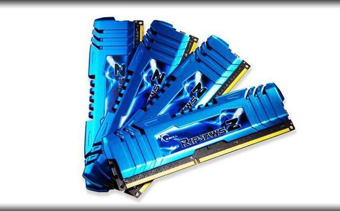 RipjawsZ 32GB (4x8GB) DDR3 2400MHz F3-2400C11Q-32GZM